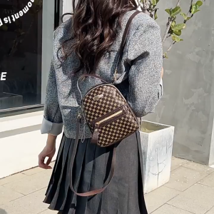 Korean Style Backpack for Women: Fashionable Letter Zipper, Multifunctional Storage, Adjustable Shoulder Strap