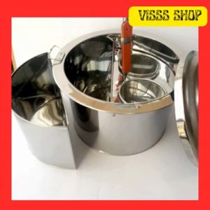 Dandang Panci Mie Kocok Bakso Bulat Bahan Stainless