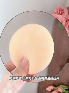 Chubby Puff Super Soft Marshmallow Foundation Puff Large Cotton Makeup Powder Sponge for Blending Concealer Foundation Sponge Puff 化妆粉扑