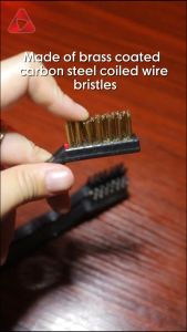 Mitsushi 3pcs 7" inch Wire Brushes Set Stainless Steel Remove Rust Brush