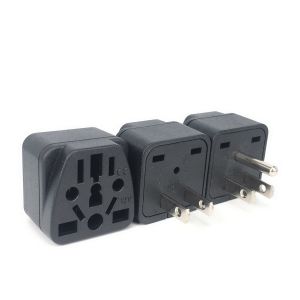 Bộ Chuyển Đổi Phích Cắm Du Lịch Đa Năng Loại B 10A Cho Đức Nga Úc Anh EU Sang Ổ Cắm Điện Mỹ Với Phích Cắm Mỹ Cho Mỹ Nhật Bản