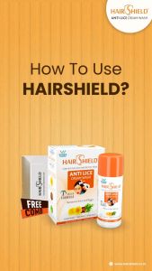 Hairshield Anti Lice Cream Wash Free Head Lice Comb With Every Pack (30 Ml)