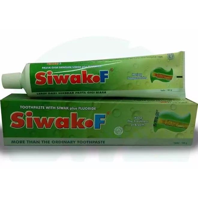 Siwak F Pasta Gigi Plus Fluoride Herbal 120 gram Pasta Gigi Herbal