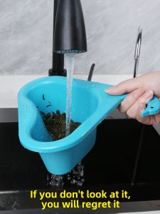 Kitchen Waste Bin Filter Hanging Sink Strainer Special Storage Garbage Can for Home Use Food Rinds And Leftovers Filter