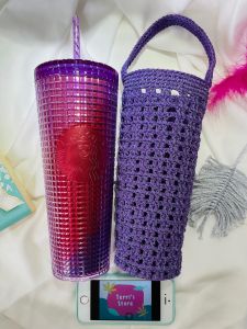 Chính hãng - Ly Starbucks Cold Cup Bling 24OZ (709ml) - Kèm tặng túi đựng ly 100% Handmade (Mẫu riêng từng ly) | Terri Store