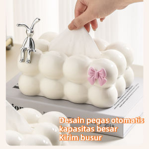 COD Kotak Tisu Mewah, Kotak Tisu INS, dan Kotak Tisu Gaya Krim dalam Penyimpanan Desktop Tua