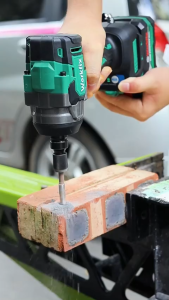 Máy Bắn Bulong 470N Workfix Không Chổi Than Chuyên Siết Mở Ốc Khoan Tường Vặn Vít Bắn Tôn Tặng 26PK