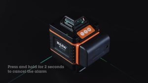 COD Laser Level Self Leveling 4D 16 Line Hijau Komplit With Tripod + Baterai Cas 2400mAh 2PCS LD-515