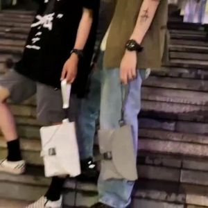 SL087 - TAS SELEMPANG DISTRO PRIA IMPORT SLEMPANG COWOK MURAH OLAHRAGA ANTI AIR SLING BAG PREMIUM