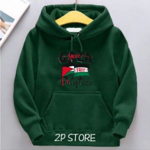 Hoodie anak Usia 2 3 4 5 6 7 8 9 10 11 12 13 Tahun /Jaket Sweater Anak Laki Laki Perempuan SEV GAZA Yang Terbaru Kekinian trendy bergaya