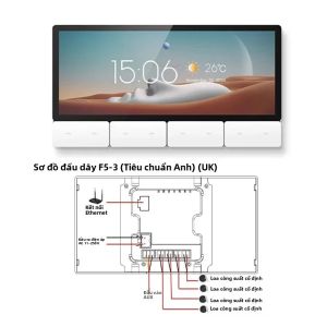 Bảng Điều Khiển Trung Tâm Thông Minh Tuya 6.2 Inch Tích Hợp Máy Nghe Nhạc WiFi Hỗ Trợ Điều Khiển Bằng Giọng Nói Alexa Cổng Zigbee Hồng Ngoại Bluetooth Bộ Khuếch Đại Âm Thanh Gắn Tường Cho Nhà Thông Minh