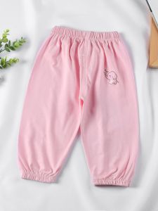Anti-mosquito Cotton Thin Summer Trousers Beach Pants