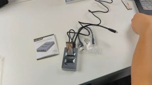 Acasis EC-6605 NVMe SSD Cloner - Offline Duplication at 10Gbps JMS583 Chipset Quad-LED Progress 2230-2280/8TB Compatibility