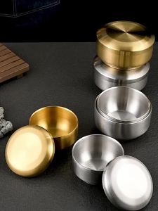 Korean Style 304 Stainless Steel Bowl with Lid