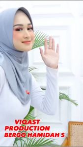 HIJAB INSTAN BERGO PET HAMIDAH UKURAN S M L XL & XXL JILBAB INSTANT JUMBO KERUDUNG DAILY