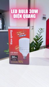 Đèn LED bulb công suất lớn Điện Quang ĐQ LEDBU12 30W bầu kín - Tiết kiệm điện