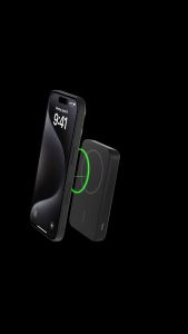 Belkin BPD006 Power Bank แบตสำรอง พาวเวอร์แบงค์ ชาร์จไร้สายแม่เหล็ก Qi2 ขนาด 5000 มิลลิแอมป์