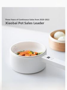 Olayks Electric Wok Pan Multi-Function Home Use Compact Student Dormitory Hotpot Stove Heat Disk Heating Long Handle Soup Pot