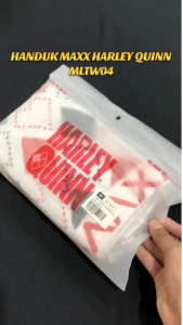 Handuk Olahraga Badminton Maxx Harley Quinn Dan Joker / Handuk Olahraga Badminton Katun/ Handuk Gym Maxx Joker Dan Harley Quinn