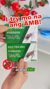 Cockroach Killer AMB Biological Tablets – Roach Bait for Restaurant Commercial Kitchen & Food Stall Pest Control