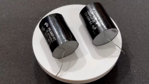 Tụ 25uf ( xám đen ) lọc trép cao cấp cản trung- trép phân tần loa âm thanh chuẩn.