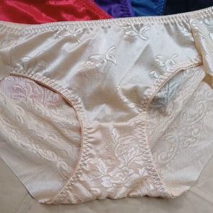 5 Quần Sịp Lót Nữ Ren Gấm 38kg Đến 55kg  Mềm Mịn Mát MarketOnline68 R01