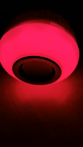 MLADEN RGB Bluetooth Speaker Music Bulb Effect Lighting  Led Music Bulb RGB DJ Disco Ambient Light