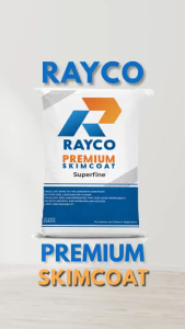 Rayco Premium Skimcoat Superfine 1KG for interior and exterior applications.