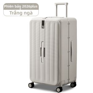 Hanke | Vali Khung Nhôm Mở Trước Dung Lượng Lớn 22 Inch Mới 2026