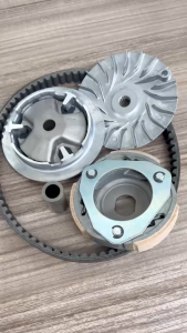 ชามคลัชสายพาน YAMAHA NMAX155 ชุดชามข้างมอเตอร์ไซค์ ผ้าคลัทช์ ชุดชามหน้าเดิม ชามเดิมใส่เม็ด NMAX 155