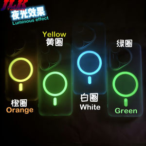 [JLK] Luminous Magnetic MagSafe Case for Huawei Pura 70 Ultra P70 Pro Plus Matte Translucence Noctilucence Thin Mate 60 Pro + Shockproof Hard Cover