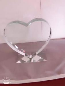 Penghantaran dari China [2025] Trofi Hiasan Kristal Bunga Matahari Bahan Habis Embrio Putih Hiasan Kristal Kraf Kristal Kristal Kosong 3.5