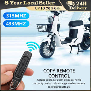 433MHz Auto Copy Remote Control Electric Garage Door Opener Remote Controller Duplicator Clone Cloning Code Transmitter