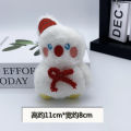 Cute Santa Doll Elk Doll Deer Muppet Doll Plush Toys Christmas Hanging Decoration Decorations. 