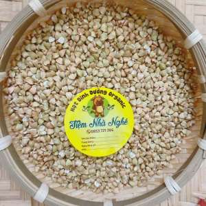Kiều mạch nguyên cám Nhân ba khía hữu cơ nhập khẩu Organic nấu sữa hầm cháo ăn dặm cho bé