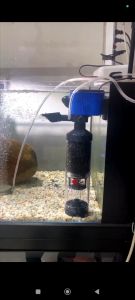 Máy bơm 5 trong 1 Kintons tạo luồng cung cấp Oxy bơm lọc hút cặn chuyên dùng cho hồ cá cảnh.