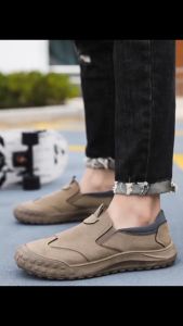 GO WALK 5 SHOES  Sepatu Lentur Slip-On Kasual dan Nyaman Segala Acara