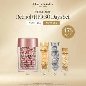 Elizabeth Arden Retinol + HPR Ceramide Rapid Skin Renewing Serum 30 Capsules Set