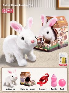 KAKABEIER | Electric Feeding Rabbit Plush Toy For Girls