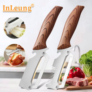 Multifunctional Peeling Knife Stainless Steel Peeler Slicer For Peeling Onions Cutting Sugar Fruits Bottle Opener Kitchen Tool