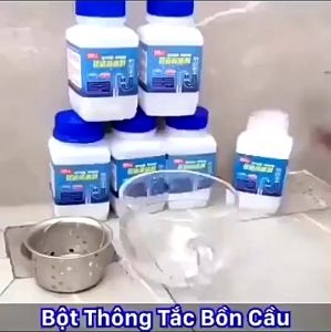 Bột thông tắc cống bồn cầu cực mạnh 260g