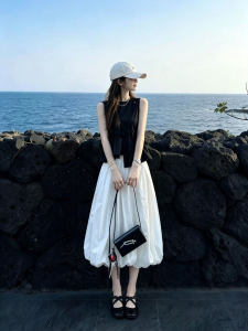 DANTING | French Sleeveless Vacation Outfit Two-Piece Set