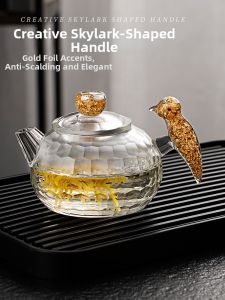Heat Resistant Tea Set Crystal Fairness Cup