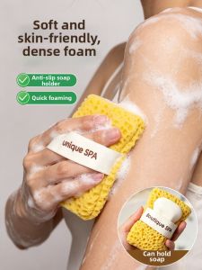 AOHU | Soft Womens Loofah Sponge Bath Flower