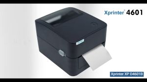 XPrinter XP D4601B USB dan Bluetooth Untuk Cetak Resi Label Pengiriman Print Barcode QR Code Label Stiker Resi Pengiriman dll (Free Holder Kertas)