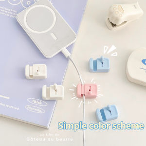 Desktop Cable Organizer – For Phone Chargers Data Cables Wire Management Routing Securing Storage & Bundling Clips