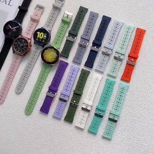 Sport Lace band for samsung galaxy watch 7/FE/4/5/5 pro/6 classic/Active 2 silicone 20mm 22mm strap bracelet huawei gt 4-3-2-2e