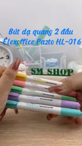 Bút nhớ dòng dấu dòng highlight dạ quang Thiên Long Pazto HL-016 Màu Pastel Rửa được - Không để lại vết khi Photocopy Gia Nguyễn --
