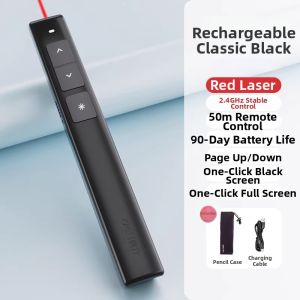 deli | Rechargeable Teacher Dedicated Presentation Pen Long Battery 1pc