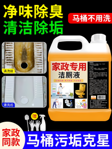 Powerful Toilet Cleaner Liquid Fragrant Type Urine Scale Removal Intelligent Deodorizing Strong Cleaning Effect Household Environment Cleaner